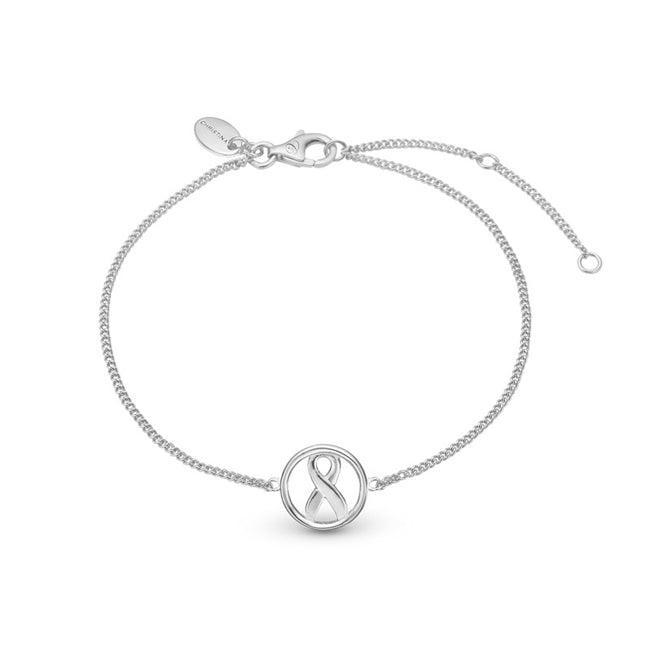 Støt Brysterne armbånd i sølv fra Christina Jewelry & Watches 15+5 cm